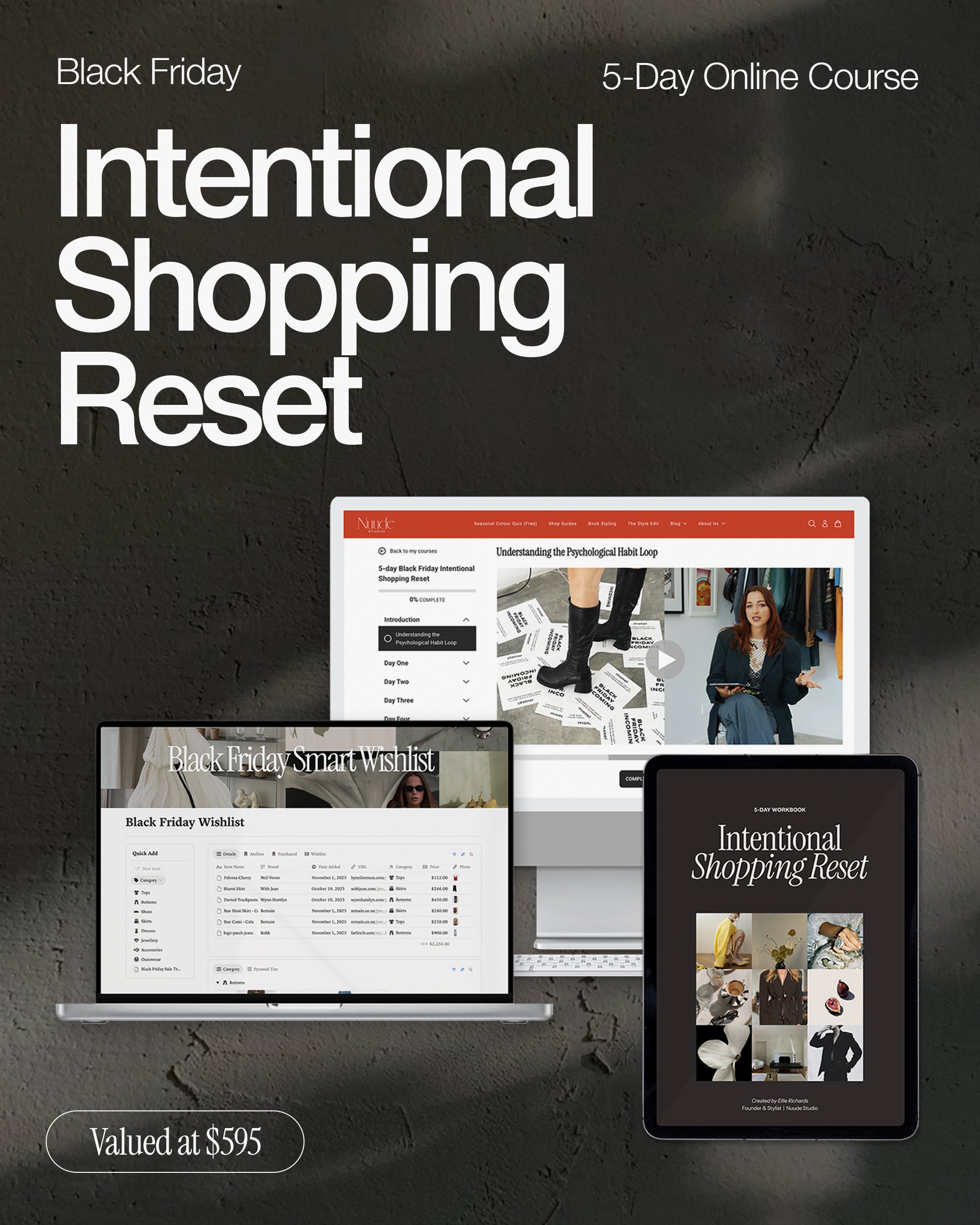 Intentional Shopping Reset: Black Friday Edition