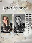 Personalised Contrast Level Analysis-Online personal stylist helping you find your style-Nuude Studio