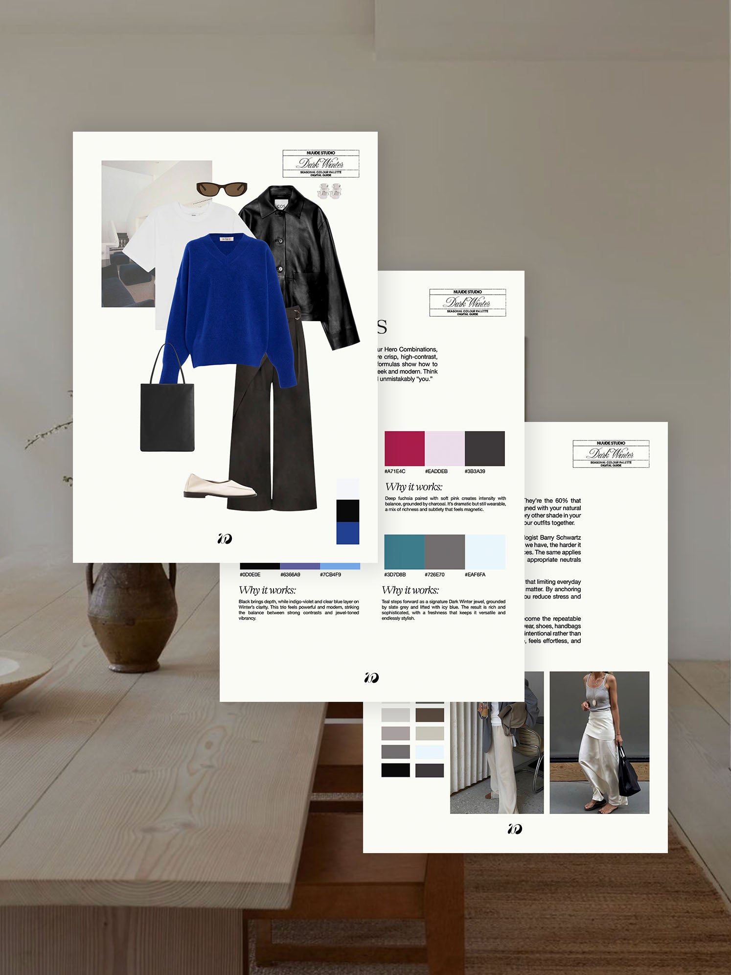 Winter Seasonal Colour Palette Guide